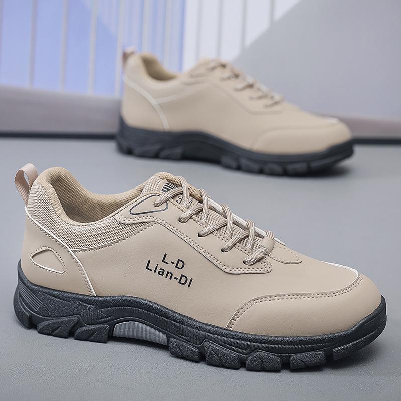 

Мужская походная обувь, кроссовки, осенне-зимняя треккинговая горная водонепроницаемая спортивная мужская уличная спортивная обувь 39 хаки