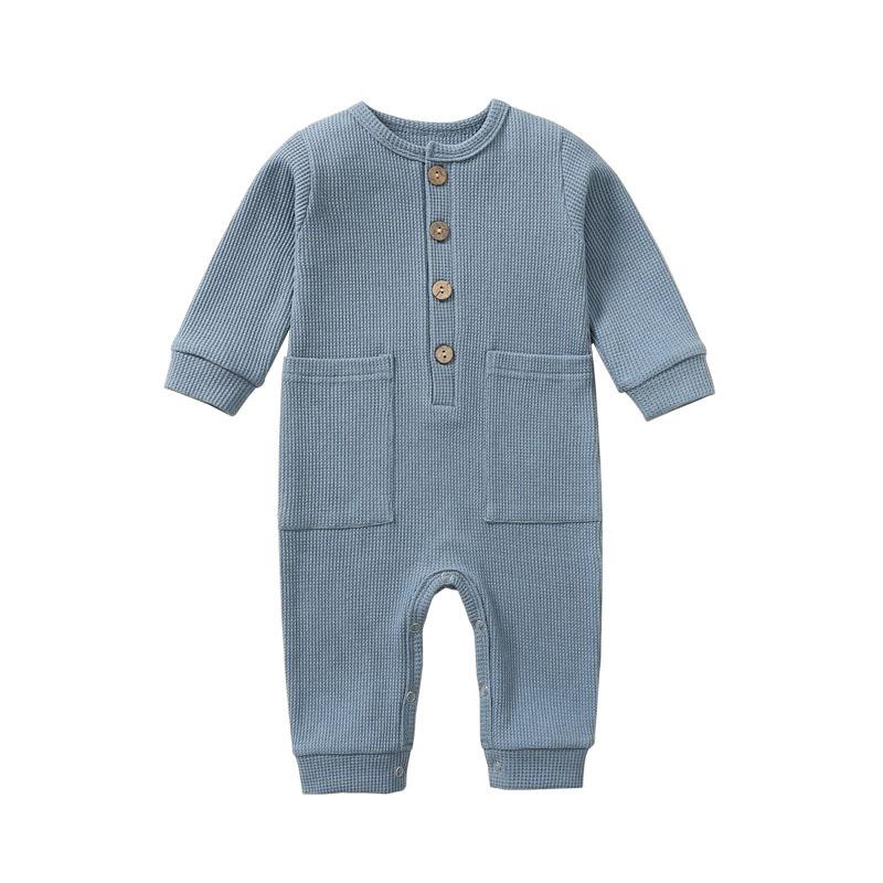 Baby Jumpsuit Spring and Autumn Baby Romper Long Romper Newborn One-piece Long-sleeved Baby Clothes