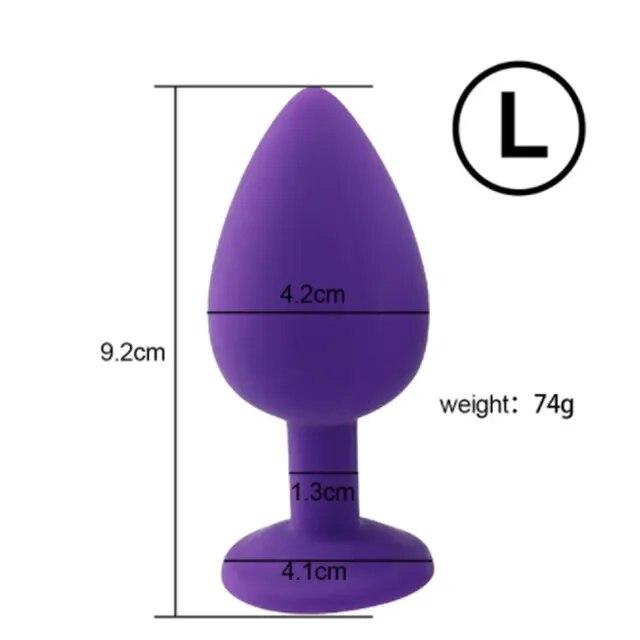 Prostate Massager Anal Butt Plug Anus Expandable Bdsm Bondage Sex Buttplug Erotic Accessories Bullet Vibrator Sex Toys For Woman