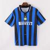 Camiseta de Aficionado Retro del Inter de Milán Camiseta de Fútbol Clásica Edición Vintage de la Plantilla Uniforme de Fútbol para Hombre