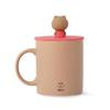 LINE FRIENDS Chocolate Basic Mug Cup Cover Set 330 Ml