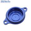 CNC Aluminum Billet Oil Filteer Covers For Yamaha YZ250F YZ450F YZ250FX YZ450FX WR250F WR450F YZ WR 250F 450F 250 450 2014-2021