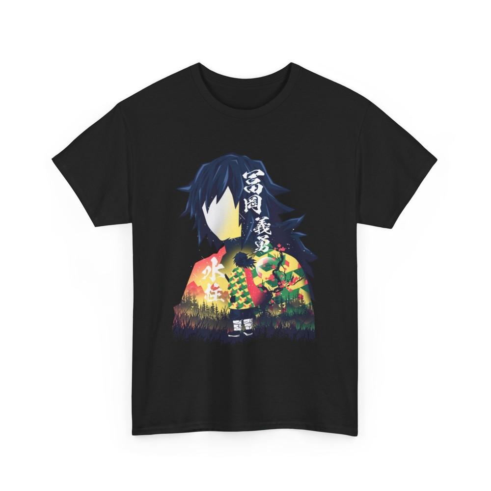 

Japanese Art T-Shirt | Water Breathing Moon Shirt L