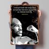Evander Holyfield Boxer Metal Posters Custom Vintage Metal Signs Wall Art Tin Plaque for Man Cave Home Deco Bedroom Decoration
