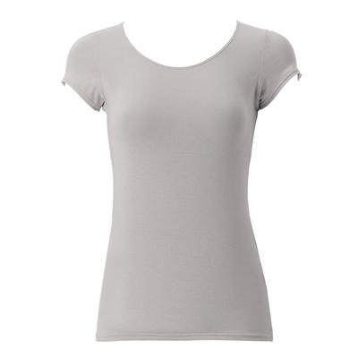 Deoest Deodorizing French Sleeve COOL Sweat IDG54 [with Pad] (Light Gray, L)