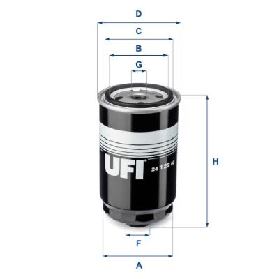 Fuel Filter - Hyundai Accent 1.6Crdi/ I20 1.1Crdi/ Ix35 1.7Crdi 12>