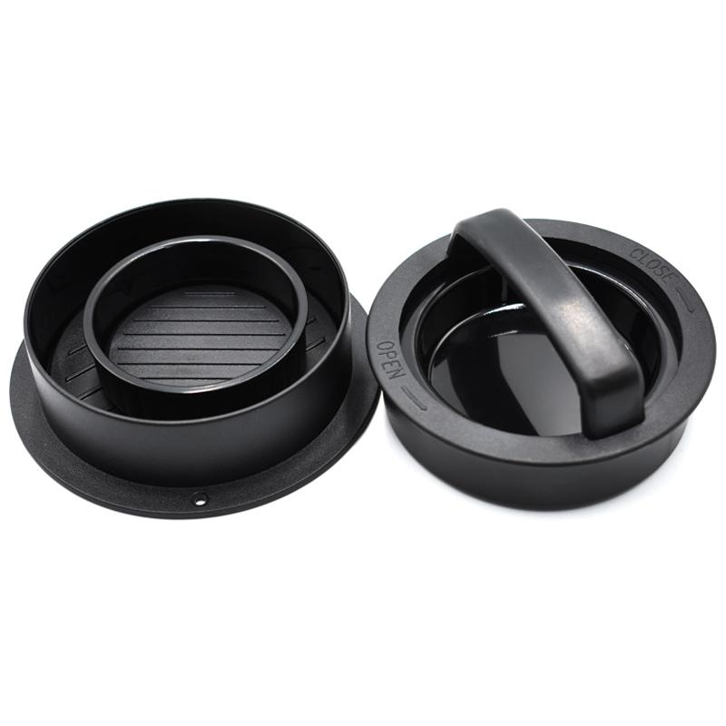 Hamburger Press Meat Pie Press Stuffed Burger Mold Maker with Baking Paper Liners Patty Pastry Tools BBQ Kitchen Accessories