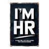 Tin Sign Im Funny Retro Office Wall Art Metal Plaque for Workplace Decor Man Cave Bar Pub Garage   To Save Time Lets Just Assu