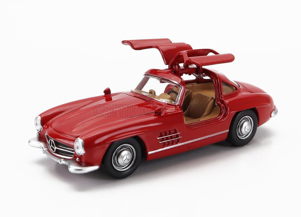 

NOREV Mercedes 300SL 1954 Красный NOREV Открывающиеся и закрывающиеся двери «Крыло чайки» Миниатюрная машина 1/43 (W198) [Использовал] красный