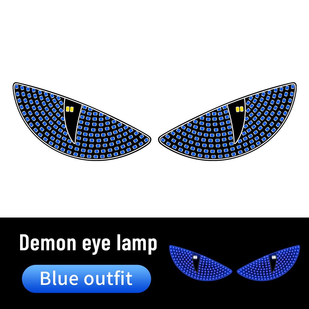 Auto dynamische Augenlampe Demon Eye LED universelle Modifikation USB kabelloser Bildschirm