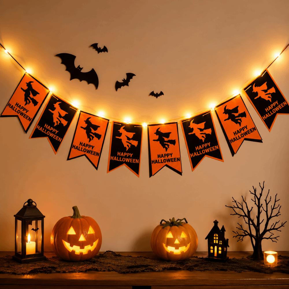 Creative Halloween Hanging Banner DIY Halloween Decorations Party Decoration Supplies