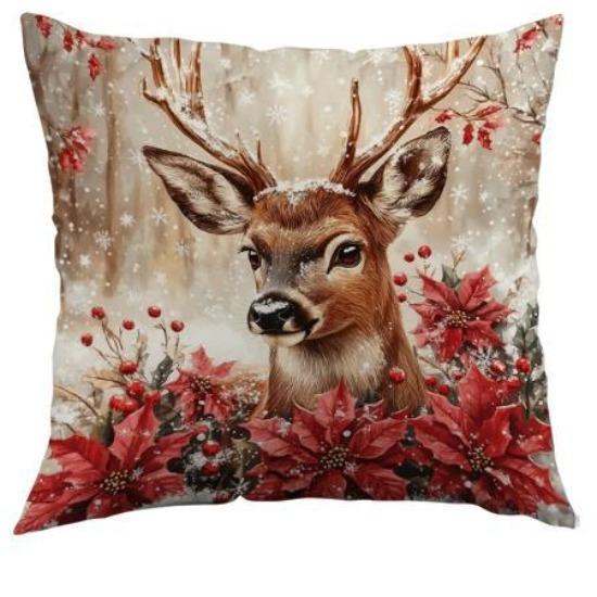 

Наволочка для подушки Рождественская елка Декоративная наволочка для подушки для автомобиля, дивана 45*45cm