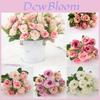 Elegante Seidenrose Künstliche Blume für Heimdekoration und Hochzeitsarrangements