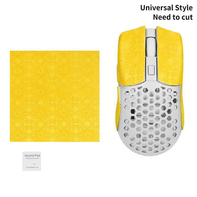 12*11cm DIY Anti-Rutsch Universal Stil Maus Aufkleber Kabellos Gaming Schweißresistent Maus Griffband Abriebfest PC Desktop Laptop