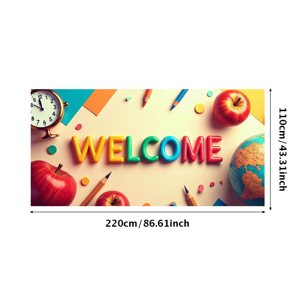 Customizable   Welcome Banner   Event Sign   School Decor   for  Reception Teachers’ Day Campus
