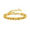 Wristband Jewelry Gold Chain Bracelet Stainless Steel Stainless Steel Hand Chain  Gifts