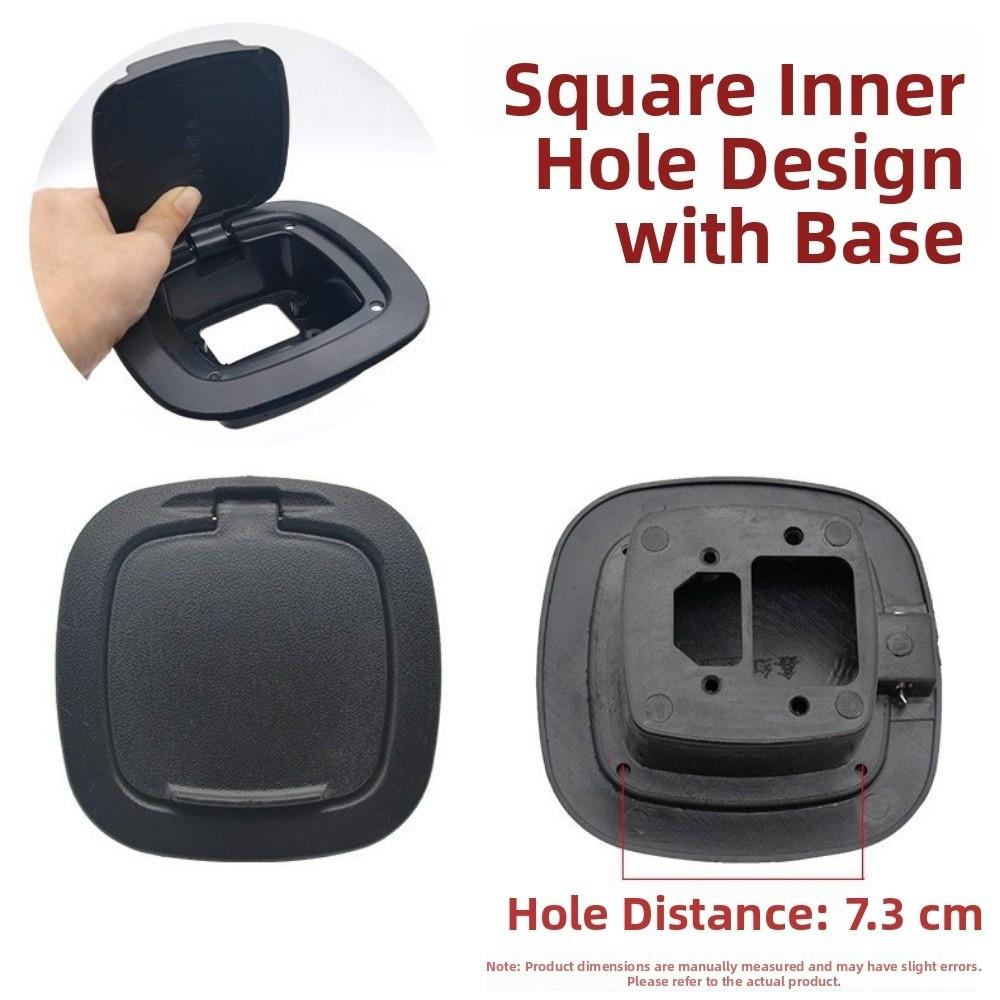 Waterproof Four Wheel Car Fuel Tank Cap Black Spring Cover Accessories  Electric Tricycle Parts