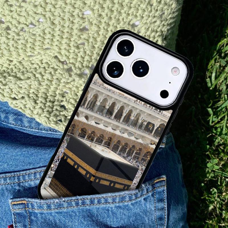 Holy Mosque Makkah Phone Case Cover Compatible with for IPhone 17air 16e 15 14 13 12 11Pro Max 17 Air