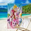 1pc Catch Teenieping Magic Sweethear Beach Towel, Beach and Seaside Swimming Pool Equipment, Fashion Pattern, Rectangular, Travel Essentials