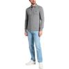 Polo Ralph Lauren SS22 Solid Color Small Pony Embroidered Long Sleeve Polo Shirt Men tops Light-Gray 710720846-008
