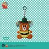 Miniso Genuine Tom and Jerry Plush Doll PP Cotton Filled Keychain Toy Cute Cartoon Gnawing Ladies Backpack Ornament Birthday Gift