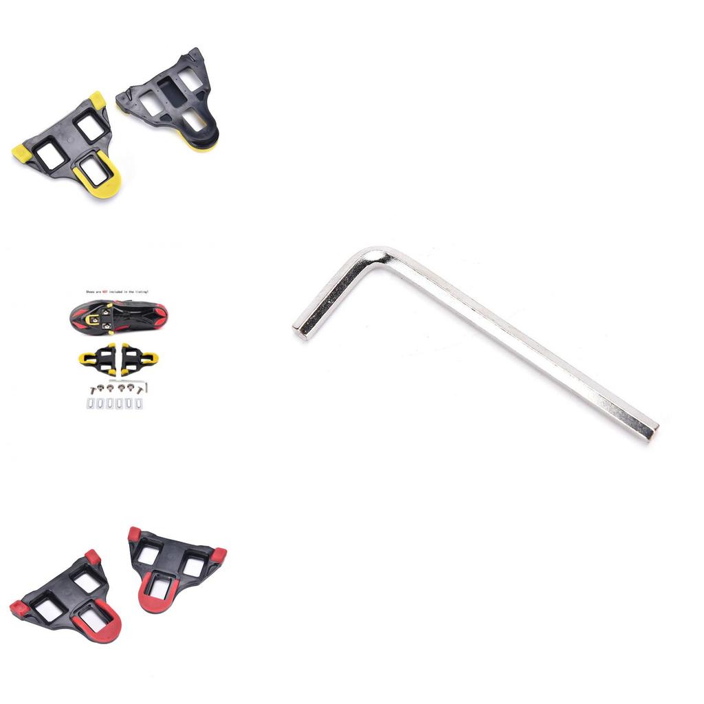 Fahrradpedal-Klickplatten mit ABS-Material für Rennradschuhe und sicheren Sitz