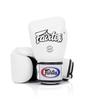 Fairtex Echte Leder Boxhandschuhe BGV1 Atmungsaktiv Weiß 12oz