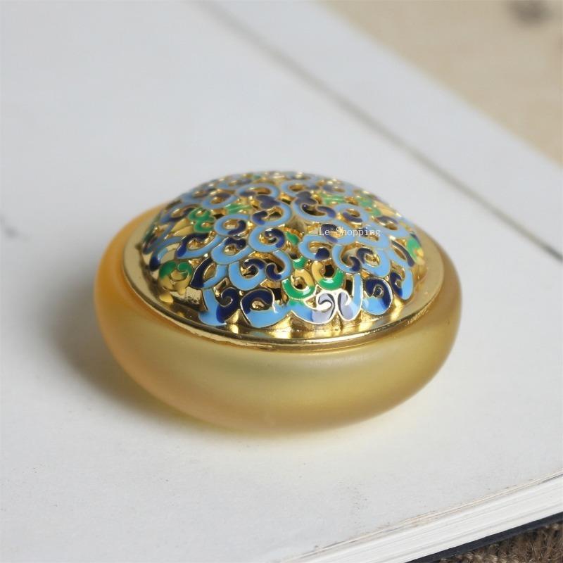 

Nine Tail Fox Glass Incense Burner Agarwood Sandalwood Mini Incense Burner Household Indoor Decoration Aromatherapy Utensil прозрачный