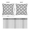 Panda Animal Pillowcase Polyester Cushion Cover Decor Pillow Case Cover Home Square 40X40Cm