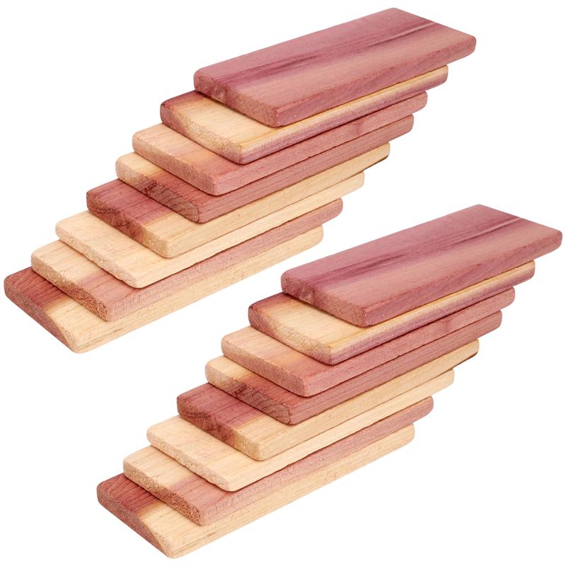 Good-16 Pack Cedar Blocks For Closet,Red Cedar Blocks For Storage, Aromatic Cedar Blocks For Closet And Drawer