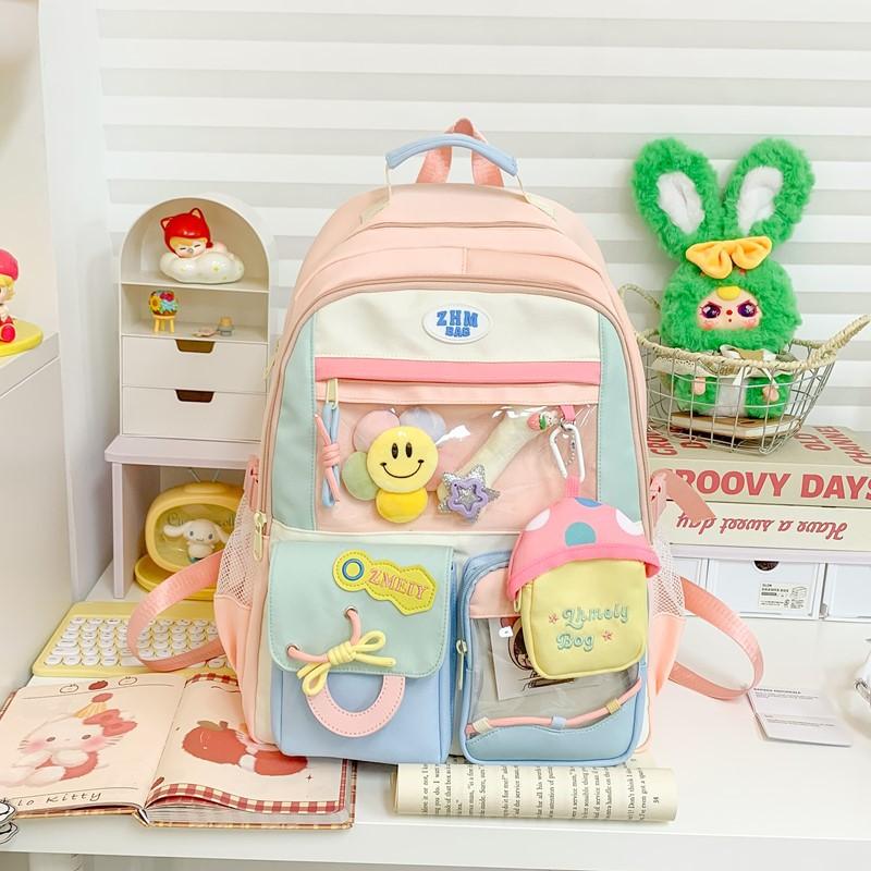 The Schoolbag Is High-value, the Mori Series Is Fresh and Cute Ins Style, and the Schoolbag Has a Large Capacity In the Early High School.