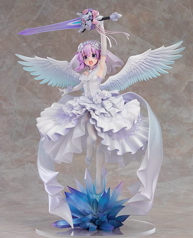 Hyperdimension Neptunia Neptunia Little Purple Scale Plastic Painted Finished Figure Ver. 1/7