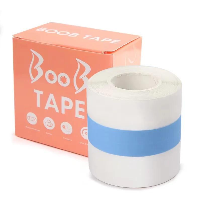 Transparent Breast Lift Tape Fashion Body Boob Push Up Bob Tape Invisible Boobtape Bra For Big Breas And Women Dress Or Clothes