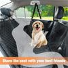 Car Rear Back Seat Cover For Pet Cat Dog Carrier Travel Mat Hammock Waterproof