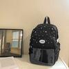 Schoolbag High-value Schoolbag for Female Junior High School Students Cute Japanese Transparent Pain Bag Large Capacity Backpack Student Small