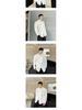 23 Spring/Summer Asymmetrical Metal-Decor Loose Casual Shirt S211-585