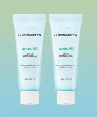 Bamboo Hyalu Water Boosting Cream 100mL Double Pack