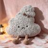 Jucării de pluș meteo creative pentru copii Păpușă de desene animate Soare Lună Nor Drăguță Moale Umplută Design Fulg de Nea Picătură de Ploaie Decor de Festival Cadou
