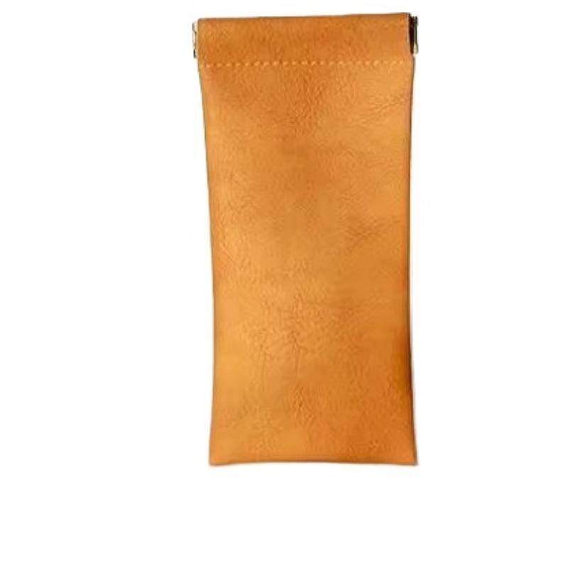 

Портативный автоматический чехол для очков с самозакрыванием: Идеально для хранения солнцезащитных и обычных очков оранжевый