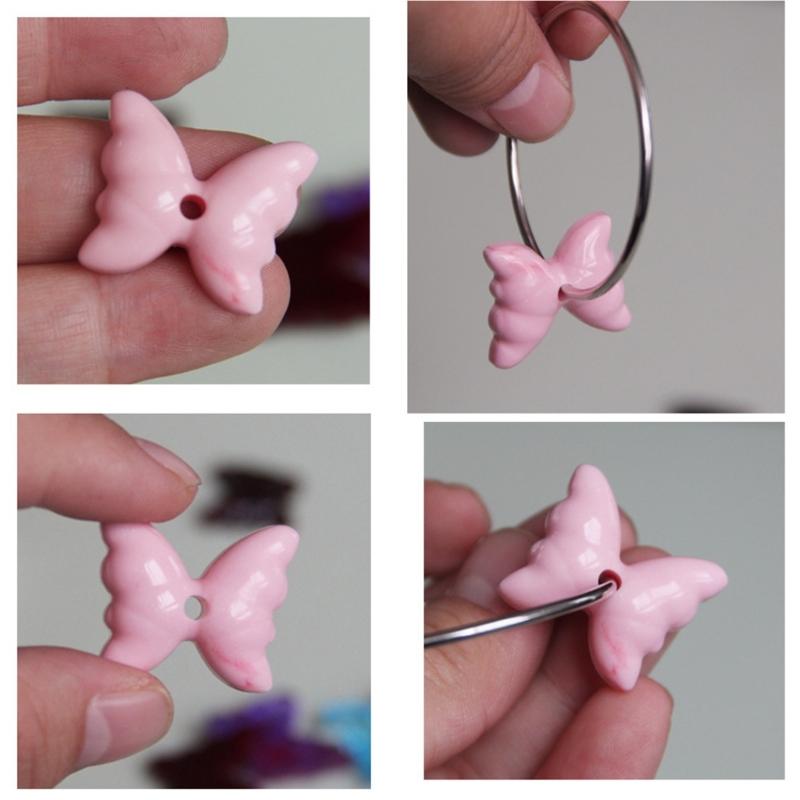 Silicone Butterfly Earring Pendant Mold Set Of 6 Professional Resin Craft Tools For Creative Designs