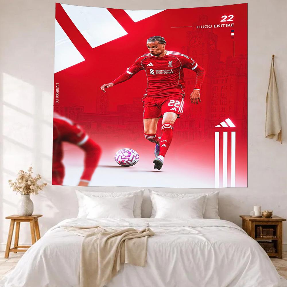 Liverpool Football Club Wanddecoratie Wandkleed Kunst Voor Huisdier Herdenking Verjaardag Bruiloft Feest Achtergrond Familiegift