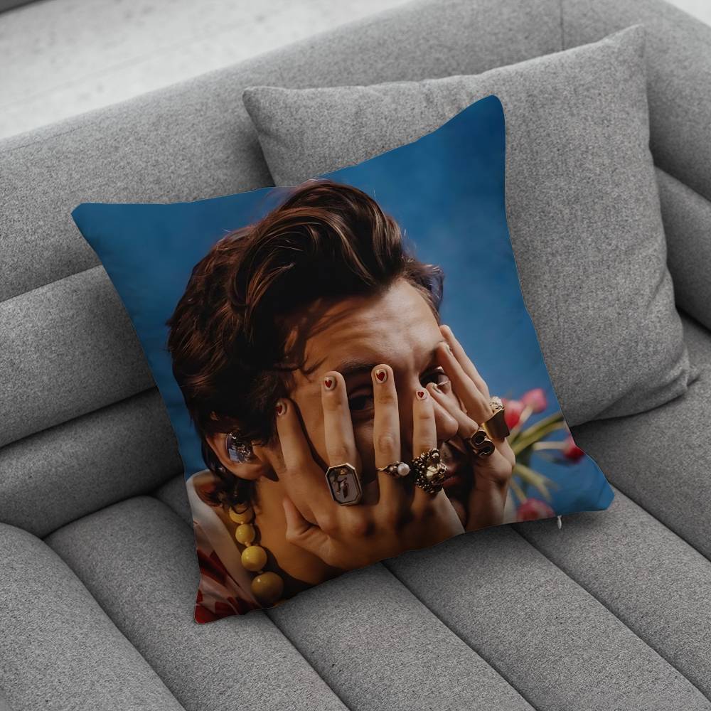 HHaRRy Music Styles Creative Patterned Pillowcases for Interior Decoration Office Living Room Home