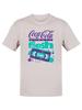 Officially Licensed Coca-Cola Fresh Coke Retro VHS 90s Vintage Mens T-shirt