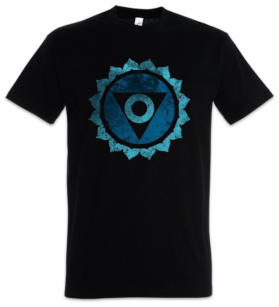 Chakra Vishuddha Mens T-Shirt Throat Throat Throat Chakra Throat Chakra 3XL