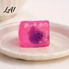Stress Relief Squeeze Toy Halloween Ghost Cube Toy Pumpkin Bat with Clear Snowflake Hand Relaxation Sensory for Party Favors Portable Ball