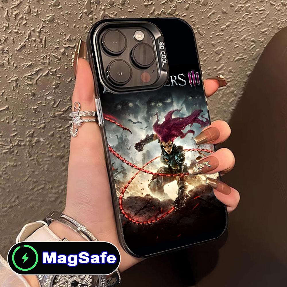 Game Darksiders Mobile Phone Case for iPhone 17 16 15 14 13 12 11 Air Pro Max Plus MagSafe Translucent Colorful Cover Cover
