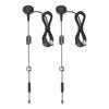 2Pcs Magnetic Antenna Copper LTE High Gain Omnidirectional Antennas for 4G Routers 12dbi