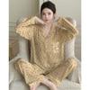 Women's Pajamas Set Pajamas 2-piece Set Airy Soft Casual Printed Pajamas