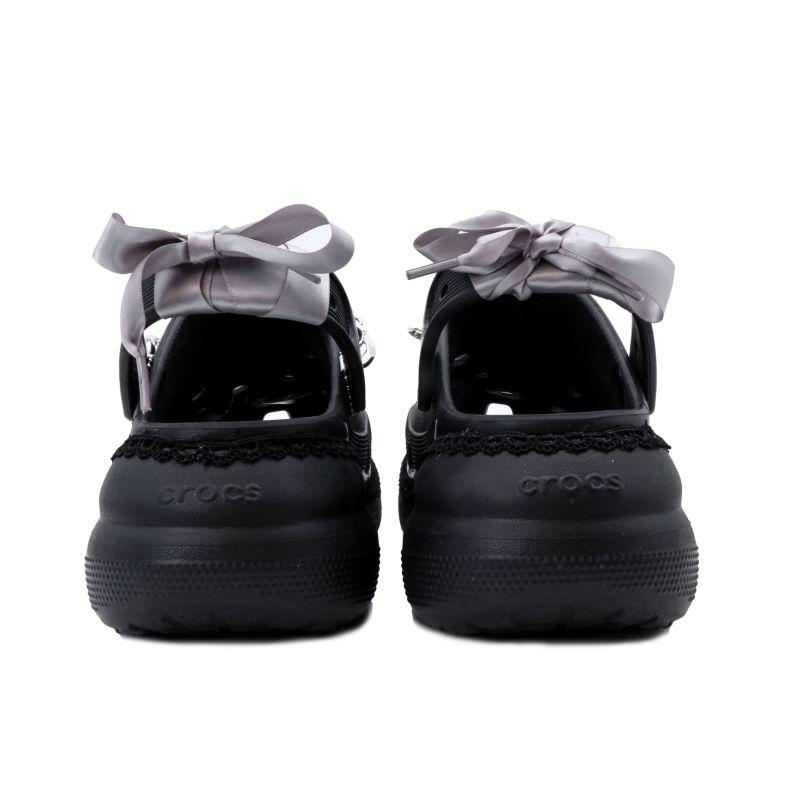 Crocs Crush Clog Stylish and Versatile Hole Shoes Unisex Black