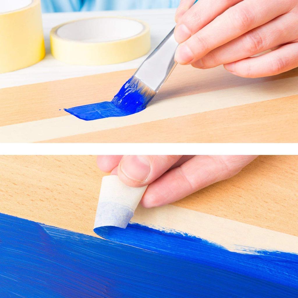 Masking Tape, White, Wide, Masking Tape, Width 1.2 Inches (30 Mm) X Length